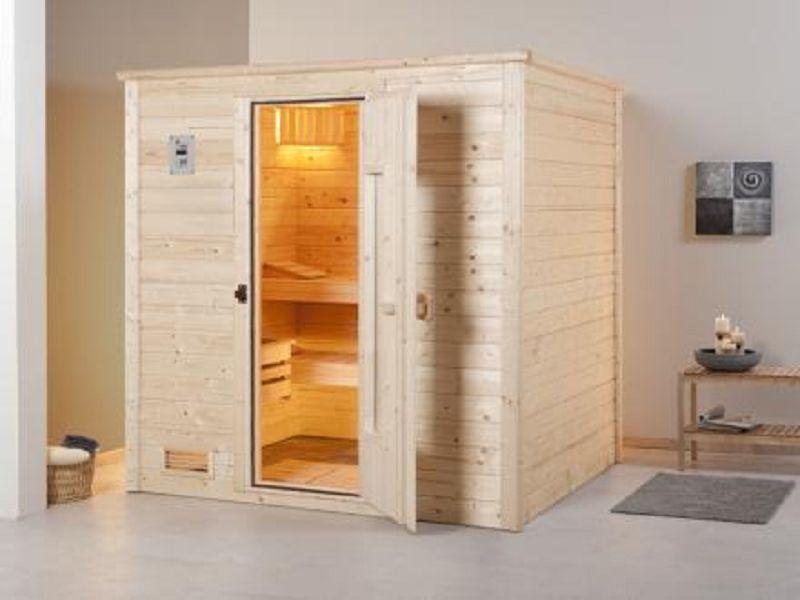 MH-Sauna BERGEN 2 Classic ohne Ofen 198 x 181 x 203 cm