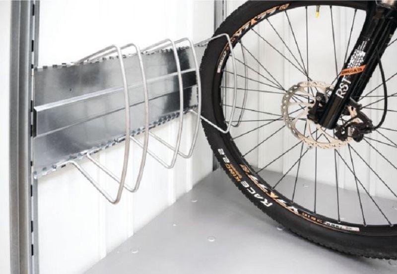 Biohort Fahrradständer-Set bikeHolder für StoreMax ink.Regalsteher 720x150x330cm