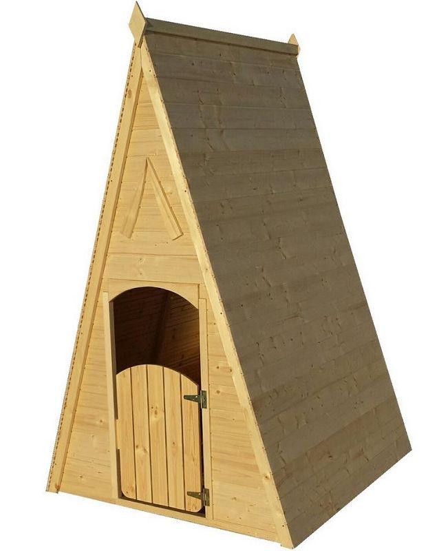 Kinderspielhaus Holzzelt  Tipi Winnetou - 1,12 x 1,15 Meter